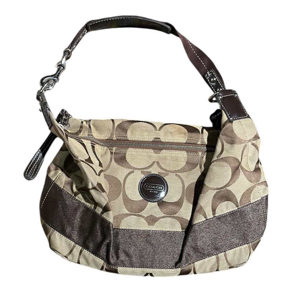 Coach Monogram Hobo Bag